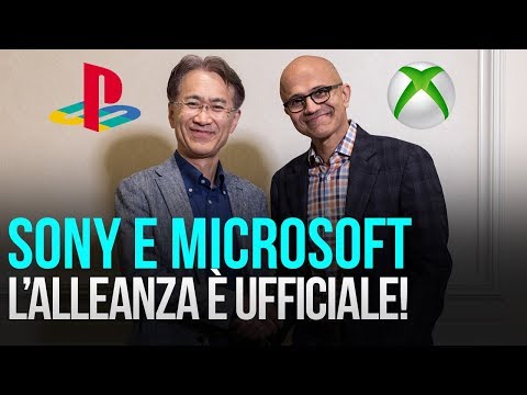 Video: Microsoft E Sony Collaborano A 