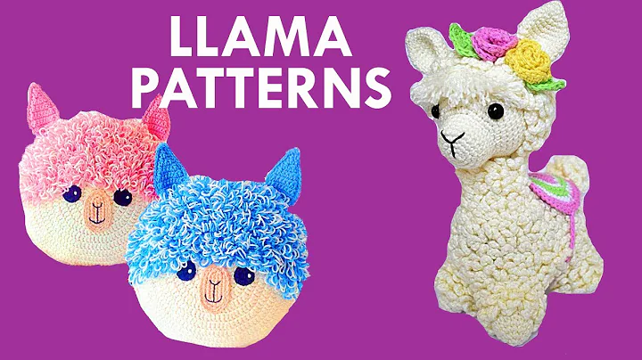 Adorable Crochet Patterns for Llamas and Alpacas