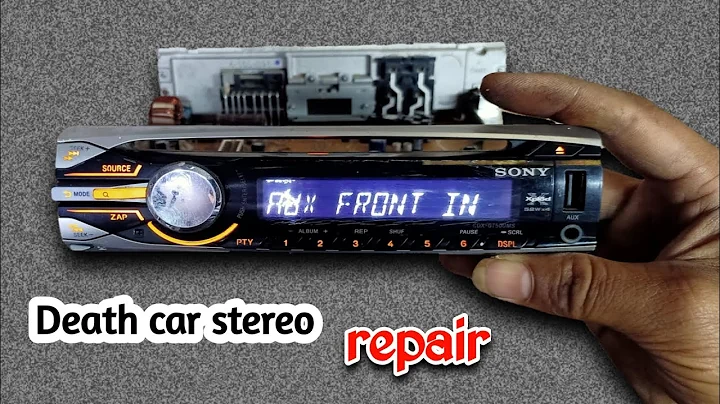 car stereo not turning on power on problem cdx-gt50ums