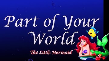 Jodi Benson - Part of Your World_ Lyrics (The Little Mermaid)