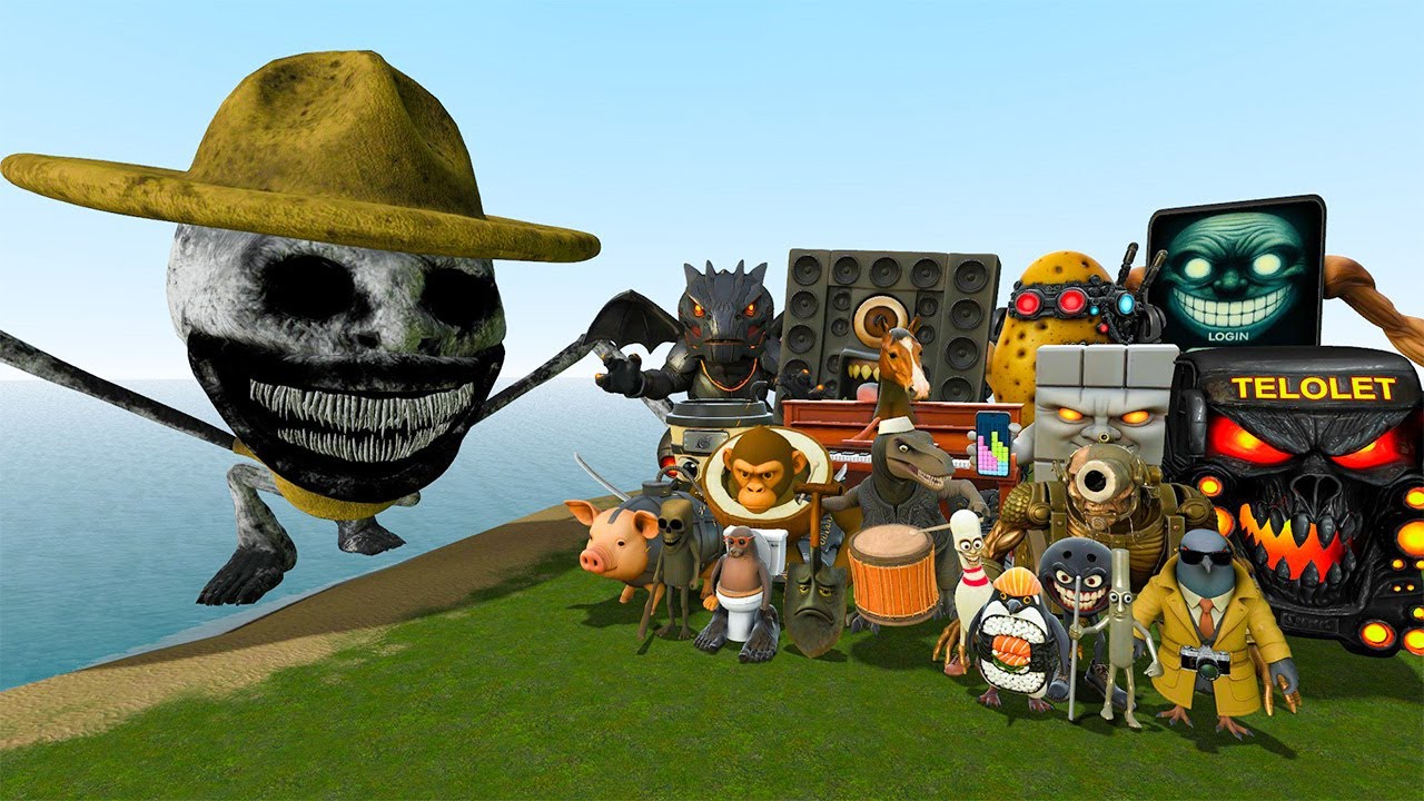 ALL NEW ITALIAN AI BRAINROT MEMES VS ZOOKEEPER TAPES MONTERS! - Garry's Mod