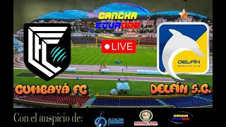 🛑 EN VIVO - PARTIDO CUMBAYÁ FC VS DELFÍN SC | FECHA 15 - LIGAPRO | Formato AUDIO