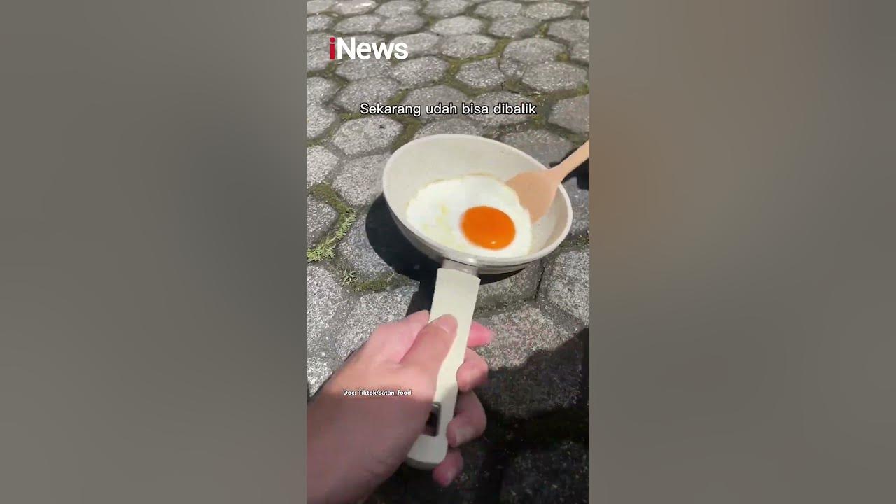 Waduh! Saking Panasnya Kota Semarang, Telur Pun Bisa Dimasak #Shorts