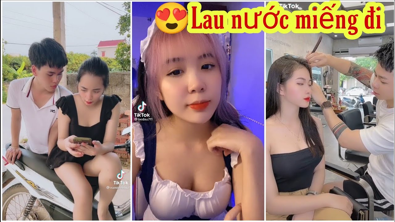 Xem Video Mà Chảy Hết Cả Nước Miếng😍😅Em Đẹp Quá🥰🥰😂Tik Tok- chung ldol official