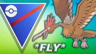 TESTING *NEW* FLY FEAROW in GREAT LEAGUE GO BATTLE LEAGUE BATTLES