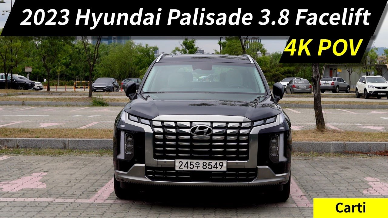 [4K] 2023 Hyundai Palisade Facelift 3.8 FWD POV - Exterior and Interior Design Review