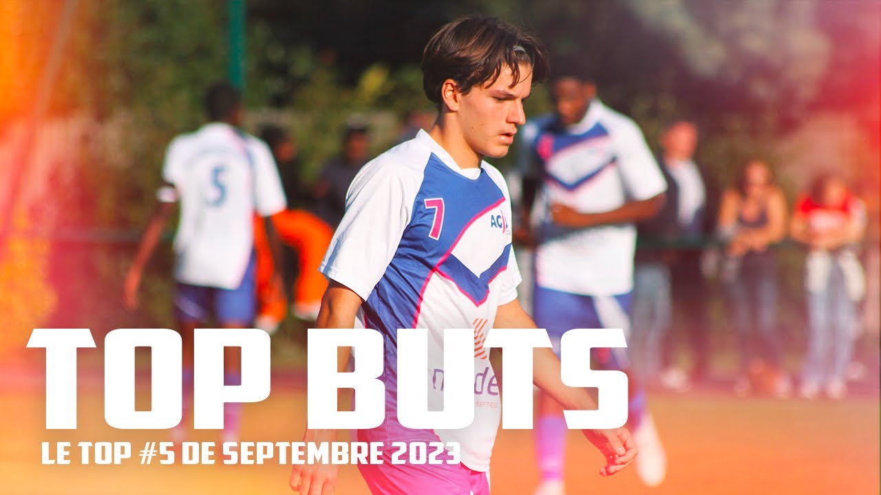 TOP BUTS  Le top  5 des plus beaux buts de lAGJA en septembre 2023 