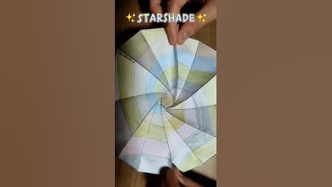 STARSHADE origami