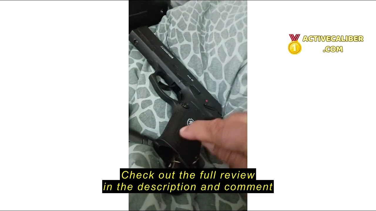 Review Lancer Tactical Scorpion 0.5 Caliber CO2 Non-Blowback Air Self Defense-Less Lethal, Ideal for