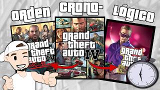 Me paso GTA 4 en ORDEN CRONOLÓGICO 🔥 GTA 4 + TLAD + TBOGT 😎 | Somos 35k!!! 🏆