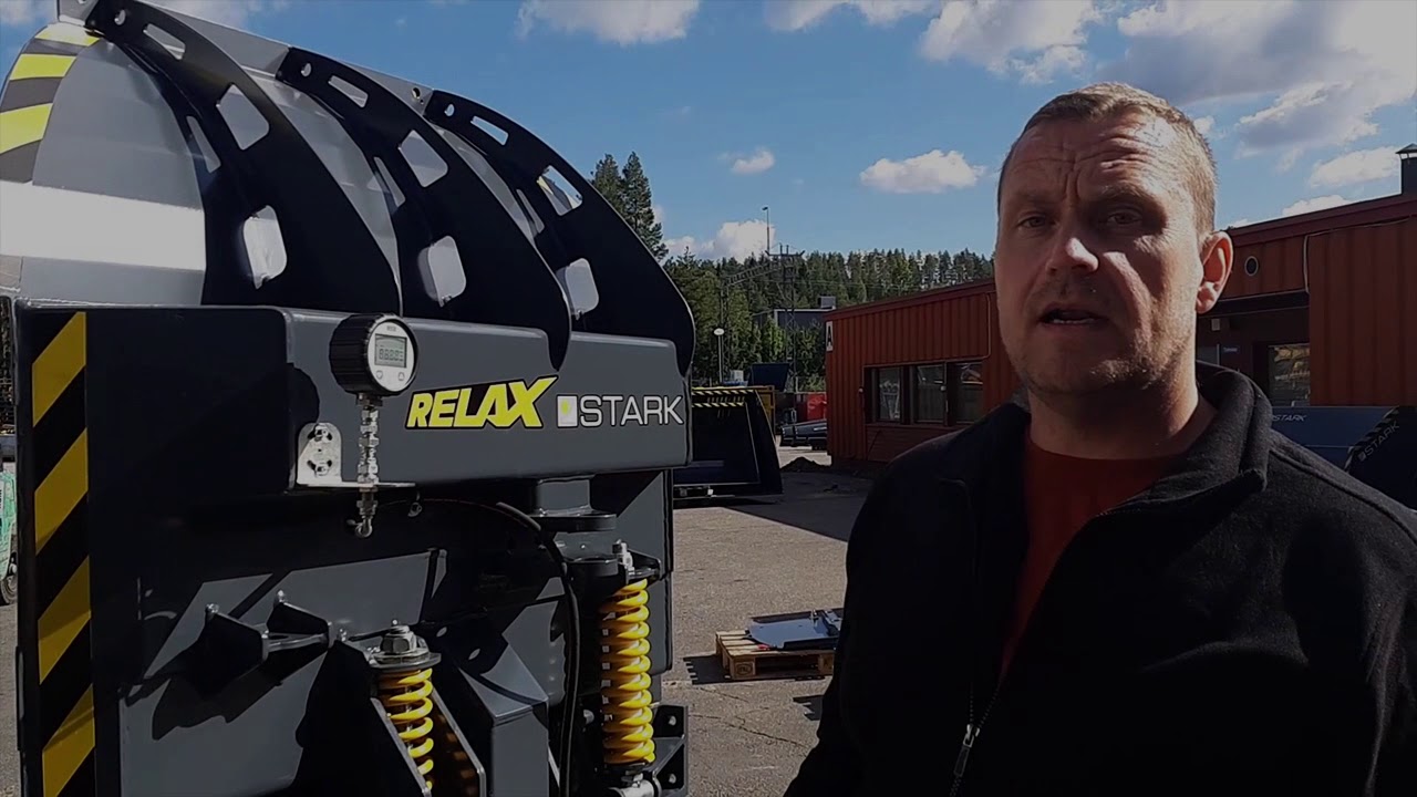 STARK RELAX blade release mechanism for snow plows