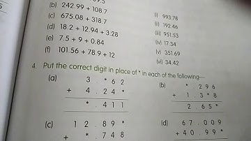 Math class 5(Decimals) GD goenka public school