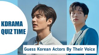 [GAME TIME] Guess the Korean Actors By Their Voice screenshot 5