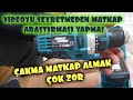 ÇAKMA ŞARJLI MATKAP ALIRKEN DİKKAT, ÇAKMA DEWALT MATKAP, ÇAKMA MATKAPTA VOLTAJ YALANI