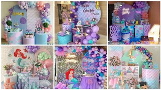 Latest Mermaid Theme Birthday Decorations 2024|| Mermaid Birthday Party Decorations || Mermaid Decor