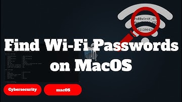 How to Find Wifi Passwords on Mac