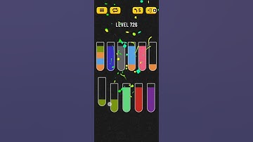 Water Sort Puzzle Level 726 Walkthrough Solution Android/iOS 💦