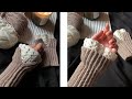 جوانتي او معصم كروشيه لأول مرة باللغه العربية Crochet Victorian Gloves 
