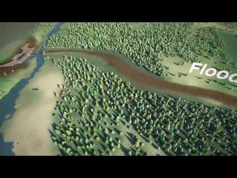 Springbank Off-stream Reservoir conceptual animation (August 2017)