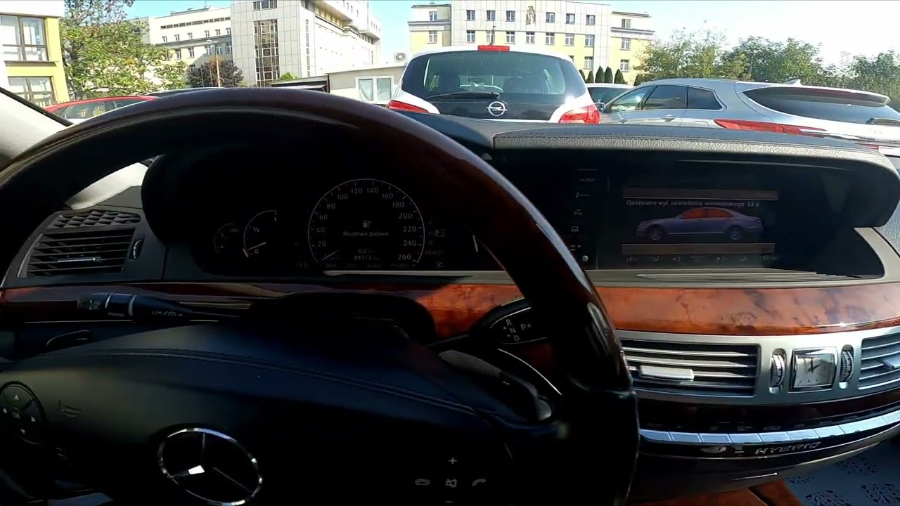 How to Enable or Disable Ambient Lights Timeout for Mercedes W221 S Class ( 2005 - 2013 )