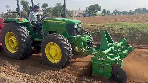 John Deere 5075 With Front Hitch PTO #jdpunjab
