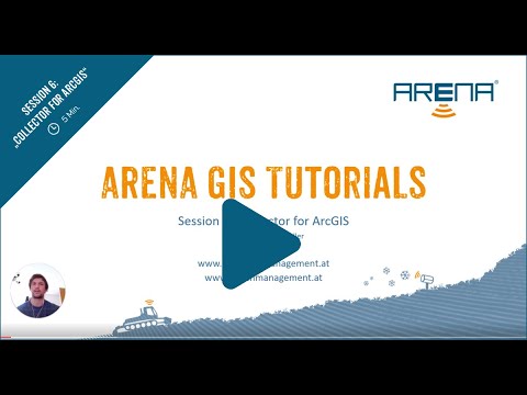 Arena Gis Tutorial Session 6 Collector For Arcgis Youtube