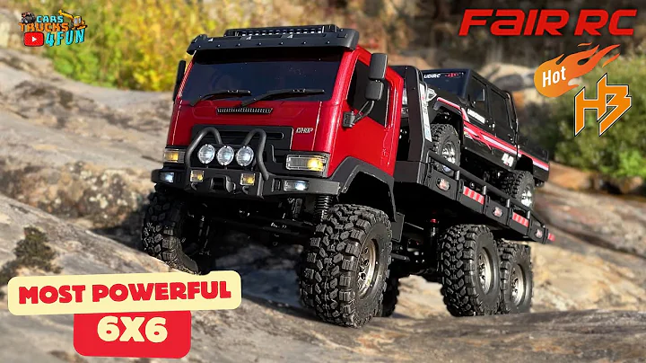 Most Powerful 6x6 CR18P ARKTOS FairRC Mods HobbyPlus | Unboxing & First Drive @CarsTrucks4Fun