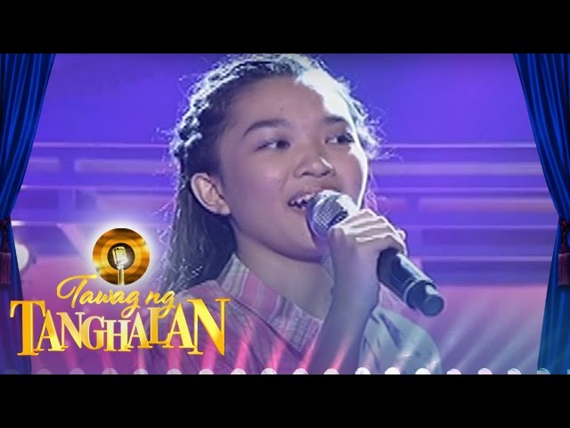 Tawag ng Tanghalan: Christine Alcoba | If We Hold On Together