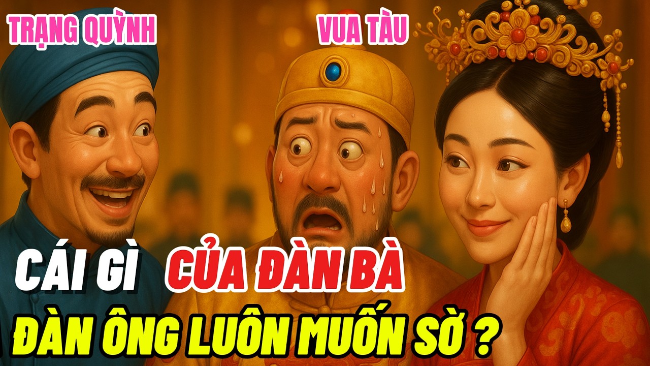 Cái Gì Của ĐÀN BÀ Khiến ĐÀN ÔNG Thấy Là Muốn SỜ ? – Vua Tàu và Hoàng Hậu Nghe Mà Cười Té Ghế!