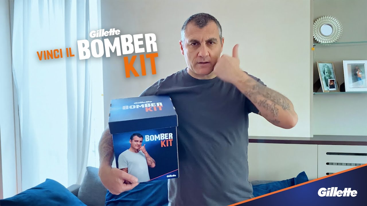 Gillette lancia il Bomber Kit: spot e contest online
