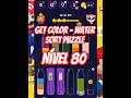 Get Color - Water Sort Puzzle Nível 80 Gameplay Mobile 4K 60fps HD Android