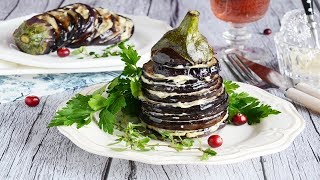 Жареные баклажаны с чесноком и майонезом Жареные баклажаны с чесноком и майонезом