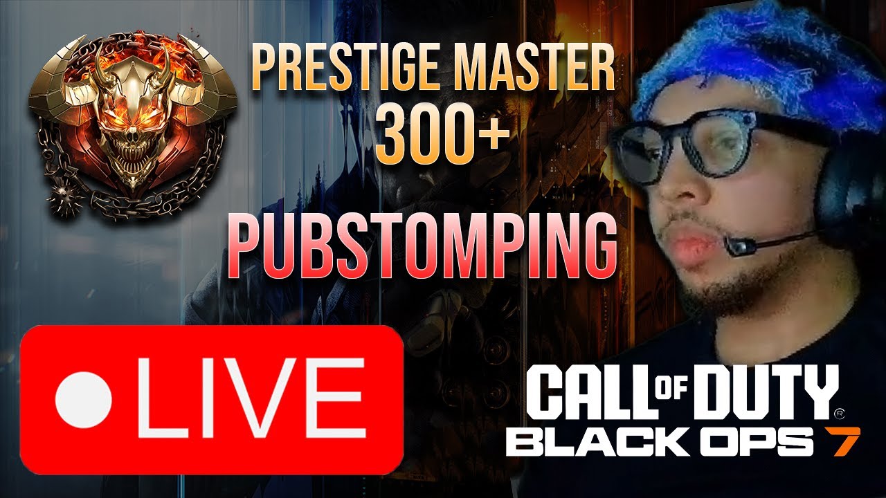 pubstomping -  Master Prestige 300+ - topped 30+ in the WORLD in Black Ops 7