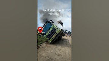 Thumbnail of #truk riau#pedal gas#mobil tumbang