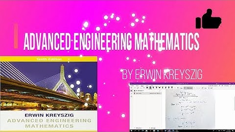 Advanced Engineering Mathematics by Erwein Kreyszig/ Second Order Differential Equation