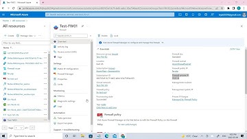 How to Deploy and Configure Azure Firewall ||Configure Application, Network, NAT rules||Azure