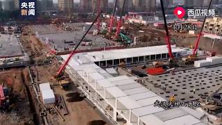 China Speed！武汉火神山医院建设已接近尾声！