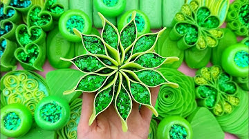 Relaxing ASMR Soap Art: Crushing Colorful Soap, Cutting cubes, and Creating with Glitter and Foam!