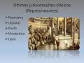 Fuentes del derecho romano - periodo clásico