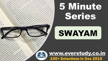 Swayam | 5 Minute Series |UGC NET Paper 1| Higher Education