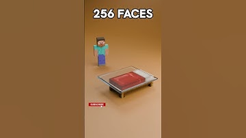 The most Realistic 3D Cloth Simulation in Minecraft #shorts #asmr #minecraft