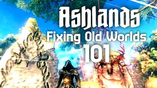How to Play Modern Ashlands on Old Worlds & Fix Missing Locations