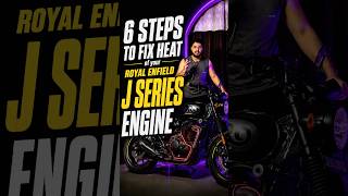 6-Steps to fix heat of ur Royal Enfield J-Series Engine #hunter350 #royalenfield #reelriders #viral