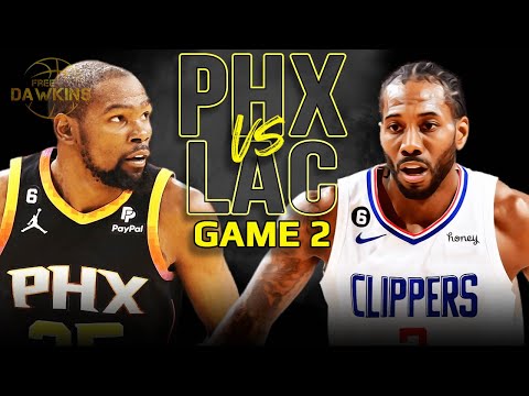 Phoenix Suns vs Los Angeles Clippers 2 Full Highlights | 2023 WCR1 | FreeDawkins