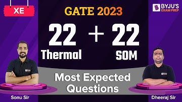 Strength of Materials (SOM) & Thermal Engineering | GATE 2023 Engineering Science (XE) Exam Prep
