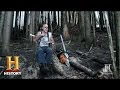 Ax men  loggers day off  history