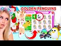 I Captured ALL Of The GOLDEN PENGUINS For A PRIZE In Adopt Me! (Roblox)