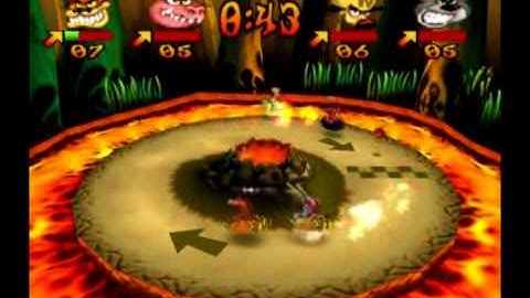 Crash Bash - Warp Room 5: Control Room - 113) Dante