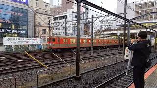 東武鉄道8000系8111F　柏駅2番線（東武）発車　20240223 163808