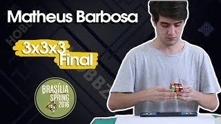 Matheus Barbosa - Campeão Brasília Spring 2016 (9,90s)